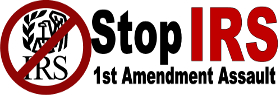 Stop IRS 1st Amendment Assault
